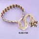 Plaited Belt with Wooden Beads, GLBS-1156