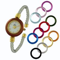 Ladies Interchangeable Rings Wire Bangle Watch