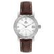 Unisex Leather Strap Watch