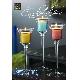SET OF 3 GLASS CANDLE HOLDER SET, GN0685