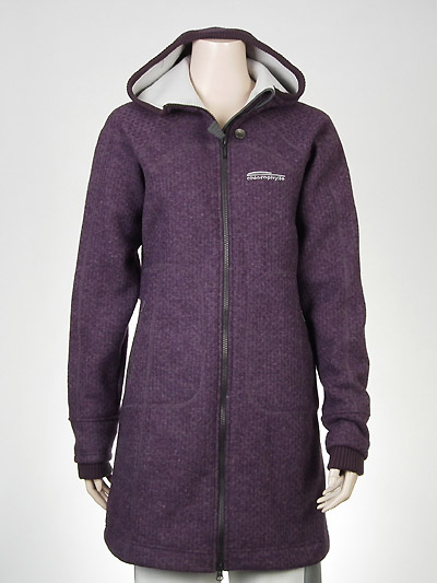 Ladies Wool Hoodie Coat