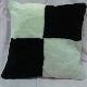 Fur Cushion Cover, CA10087-B+W