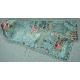 Fur & Fabric Scarf with pockets, SW10012-BLU