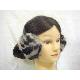 Printed Rabbit Fur Ear Muff, FR10043-ZB