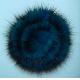 8cm W. Dyed Colour Mink Fur Flower, FR10033