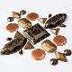 Epoxy Beads & Metal Sequins & Antique Acrylic Stones