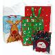 Printed Paper Bags with flock/glitter, 120001