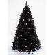 Black fir 7ft (2.10m) tree with cones, Y95TN701328C