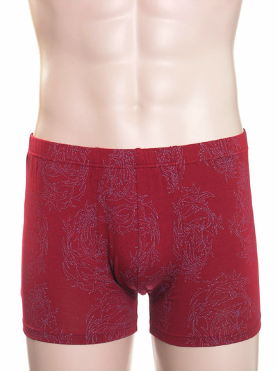 Men's Printed Knitted Boxer