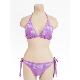 Beading Bikini in Purple Colour