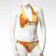 Ladies' Knitted Bikini With Colorful Print