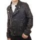 Men's Leather Jacket, JM5004