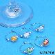 Wine Charm - Glow-in-the-Dark Glass Beads