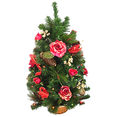 Flashing or Blinking LED Christmas Tree