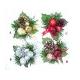 Christmas picks, A: H9603-1P 
B: H9603-2P 
C: H9603-3P 
D: H9603-4P