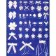 Fashion Accessories, <B>Rosette</B> 27001