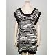 100% Acrylic Knitted Textured Vest