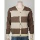 100% Cotton Stripe Cardigan