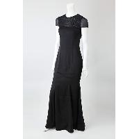 Ladies Woven Dress with Beadings