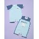 Knit short sleeve or vest romper
