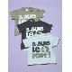 Knit short sleeve T-shirt