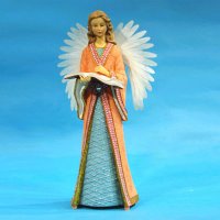 Fiber Optic Angel Status Table Lamp