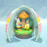 Resin Easter Egg w/Musical I.C.