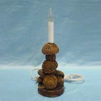 Resin Fruits Candle Lamp