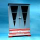 Sell Bookcase with Baseball Pattern