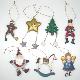 Christmas Decoration, Upper: 
WP062C(left1) 
WP059C(left2) 
WP060C(left3) 
WP064C(left4) 
Lower: 
WP061C(left) 
WP063C(mid) 
WP065C(left)