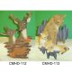 Resin Deer Wall Plaque (CMHD-112) Resin Leopard Wall Plaque (CMHD-113)