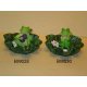  inchesFloating On Water inches Resin Frog w/Guitar Figurine (BW028)  inchesFloating On Water inches Resin Frog w/Flower Figurine (BW030)