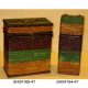 Wooden Box covered with Color beads Flat Top (SH04166-47) Arch Top (SH04164-47)