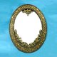 Antique Mirror with Grape Pattern