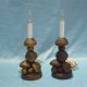 Resin Fruit Candle Lamp