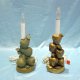 Resin Fruit Candle Lamp
