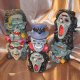 Resin Monster Candle Holder with wax