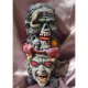 Resin Monster Candle Holder with wax