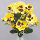 Pansy bush 14 inches # Yellow