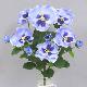 Pansy bush 14 inches # Blue