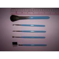 5pcs Cosmetic Brushes In A Pvc Pouch