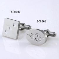 Cufflink and Tie Clip