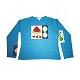 Ladies' 100% Cotton Intarsia with Hand Crochet and Hand Embroidery Sweater, S/1465