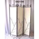 Screen Wrought iron / Canvas