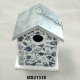 Mosaic / aluminium birdhouse, MS21518