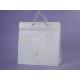 Ribbon Handle Bag with flocking & diamond