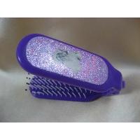 Folding Hair Brush with Mirror