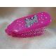 Folding Hair Brush with Mirror