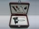 6 pcs deluxe corkscrew/thermometer/wine collar/stopper/pocket corkscrew with 1 spare screwdriver set.