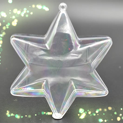 Star Shape Candy Container with Eyelet